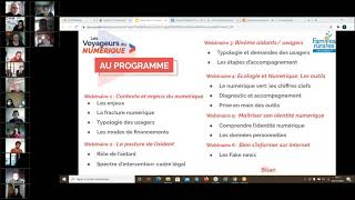 Webinaire 1  Médiation numérique [upl. by Edniya]