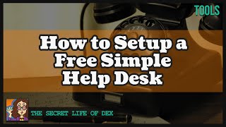 How To Setup A Free Simple Help Desk osTicket [upl. by Akerdnuhs]