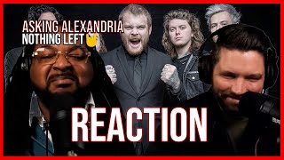 Asking Alexandria  Nothing Left REACTION [upl. by Nich]