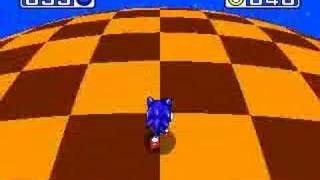 Sonic 3 Special Stage 1 Backwards [upl. by Annaihs]