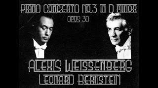 Rachmaninov Piano Concerto No 3 complete WeissenbergBernstein [upl. by Belmonte]