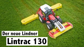 Lindner Lintrac 130 im ersten Einsatz [upl. by Lumbye]