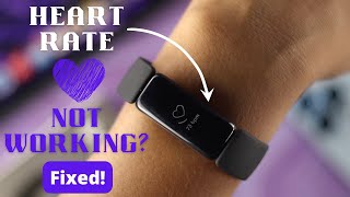 Fitbit Inspire 2 – Heart Rate Not Working How To Fix [upl. by Warren]