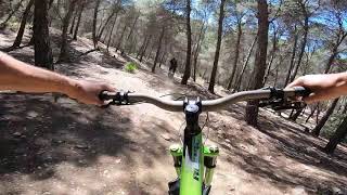 The Flying Wombat Switchbacks Malaga Enduro [upl. by Hgieloj]