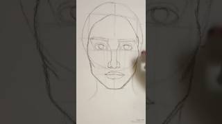 Loomis method Watch the full tutorial AleezayDaVinci howtodraw loomismethod sketch [upl. by Ennyroc]