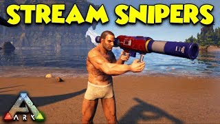 ROCKET LAUNCHER vs STREAM SNIPERS   Ragnarok  ARK Duo Survival Series 15 [upl. by Otina]