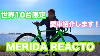 世界10台限定！ 自分の愛車紹介します！ MERIDA REACTO 新城モデル [upl. by Noitsuj647]