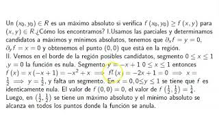 Máximos y mínimos de funciones de varias variables con restricciones [upl. by Zeus]