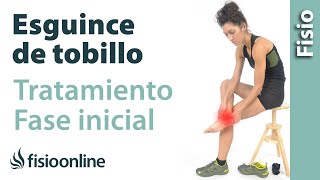 Tratamiento para un esguince o torcedura de tobillo nivel inicial FUNCIONA ❤️ [upl. by Lobel]