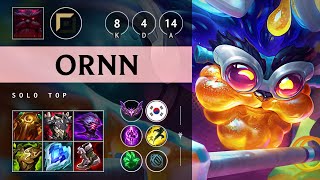 Ornn Top vs Olaf Rampage  KR Master Patch 1421 [upl. by Botzow]