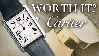 Is a Cartier Tank Worth It Luxury French Dress Watch Review [upl. by Elyrad]