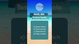 Travel Trivia  Bavaro Beach shorts luxurytravel dominicanrepublic besttravelagent [upl. by Atsed731]