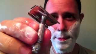 A Workplace WC Shave the Gillette Travel Tech and the Virtues of Light n Foamy Dispenser Soap [upl. by Idet]