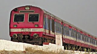 DEMU  Indian Railways Beauty  Churu  Bikaner Demu Passenger [upl. by Stroud]