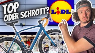 Sensation LIDL Gravelbike für € 699  Taugt das was [upl. by Tennaj]