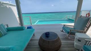 Finolhu Maldives Resort  Ocean Pool Villa Room Tour [upl. by Alexis401]