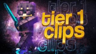 Tier 1 Minecraft PvP Clips 2 [upl. by Nyrahs]