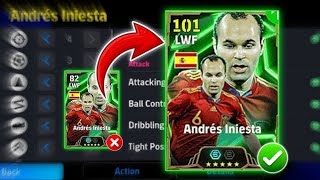 Andres Iniesta training details efootball 25 MRARITRA WhiteG99P PESAREA [upl. by Cato]