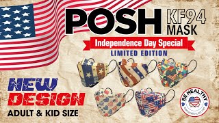 POSH KF94 Independence Day Special Design [upl. by Ritch]