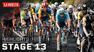 Vuelta a España 2024 Stage 13  EXTENDED HIGHLIGHTS  8302024  Cycling on NBC Sports [upl. by Limbert]