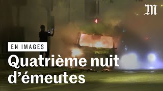 Mort de Nahel M  le résumé de la quatrième nuit démeutes en France 471 interpellés [upl. by Niwrud]