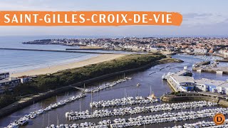 SaintGillesCroixdeVie  Drone  Documentaire Aérien 4k  Aerial Footage 4k [upl. by Alitta]