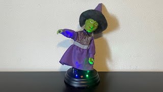 Gemmy Halloween 2013 Grooving Ghoulies Cartoon Witch [upl. by Durarte]