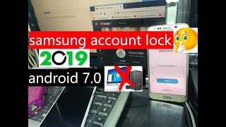 How to bypass samsung account lock  reactivation lock android 70 on s6  s6Edge Best and easy way [upl. by Madelena]