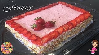 ♡ GATEAU DANNIVERSAIRE FRAISIER SANS GLUTEN ULTRA FACILE ♡ Pâtissez avec MaRy ♡ [upl. by Htebazile]