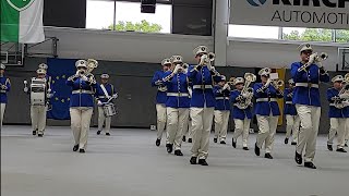 Iserlohn 52 Internationale Musikparade 2024  Show amp Marchingband Euroband Rotterdam  04 [upl. by Aral]