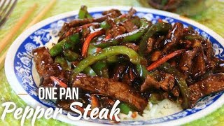 One Pan Pepper Steak in 30 Minutes [upl. by Griswold]