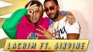 LACRIM ft 6IX9INE  BLOODY PREMIÈRE ÉCOUTE 😅 [upl. by Eilojne]