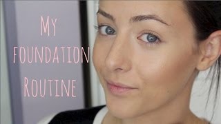 ♡ My DewyGlowing Foundation Routine  GettingPretty [upl. by Llertniuq]