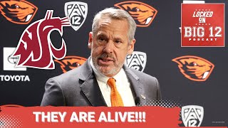 BREAKING Pac12 is ALIVE Big 12 Schools Poaching Targets Washington State Oregon State Hunting [upl. by Pris]