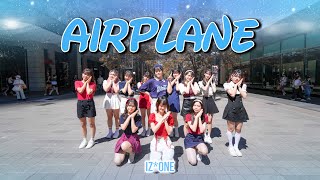 KPOP IN PUBLIC IZONE 아이즈원  Airplane Dance Cover by nomember ft Bombinate from Taiwan [upl. by Aneehc]