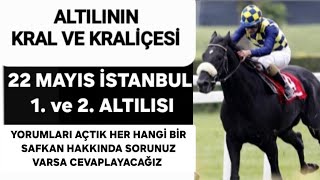 22 Mayıs 2024 İstanbul Altılı ganyan At yarışı tahminleri Altılı yorumları tjk altılı [upl. by Reiss3]