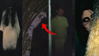 7 PENAMPAKAN HANTU TERSERAM POCONG DAN KUNTILANAK DI JALAN  PENAMPAKAN HANTU TERSERAM DAN TERJELAS [upl. by Essyla]