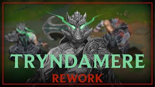 TRYNDAMERE REWORK  Between Darkin and Demigod [upl. by Ainesey226]