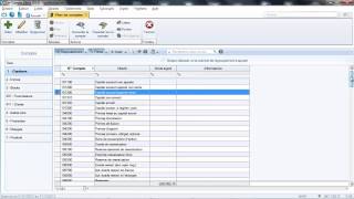 Tutoriel CIEL Comptabilité creation du plan comptable [upl. by Yv794]