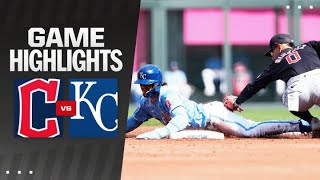 Guardians vs Royals Game Highlights 9224  MLB Highlights [upl. by Ledda]