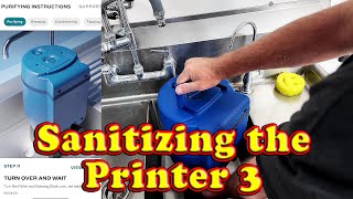 How to clean the Pinter 3 in detail  Sanitizing your Pinter [upl. by Ogdon]