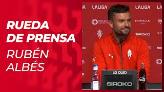 Habla Rubén Albés 13092024  Real Sporting de Gijón [upl. by Caldwell]