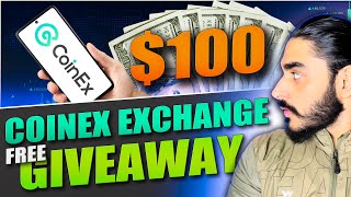 100 crypto Airdrop 📈 CoinEx Exchange  How to participate in Crypto Airdrop  crypto [upl. by Adlin]