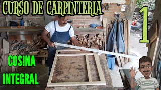 CURSO de carpinteria COMO hacer cocina integral [upl. by Yrehc824]