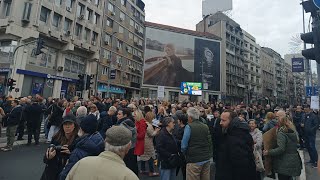 Blokada Brankovog mosta Trenutno mirno [upl. by Merril]