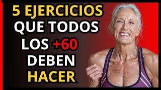 5 Ejercicios Esenciales para Personas Mayores de 60 Años [upl. by Brighton]