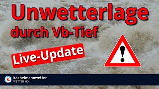 ExtremNiederschläge durch VbTief  LiveUpdate am Freitag [upl. by Vipul]