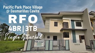 Elegant 4 Bedrooms Single Attached RFO  Pacific Park Place Dasmarinas Cavite  Chad Ricafort [upl. by Selry]