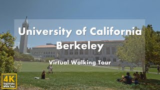 University of California Berkeley Part 2  Virtual Walking Tour 4k 60fps [upl. by Lynn]