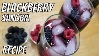 How to Make Carrabbas Italian Grill Blackberry Sangria recipe [upl. by Spurgeon]